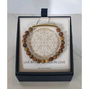 Luxe By CBC Bracelet Genuine Stone